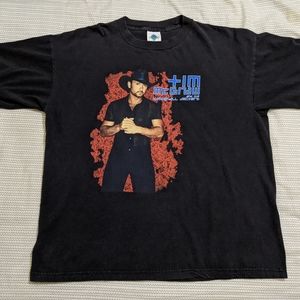 2003 Tim McGraw black tour t-shirt xl